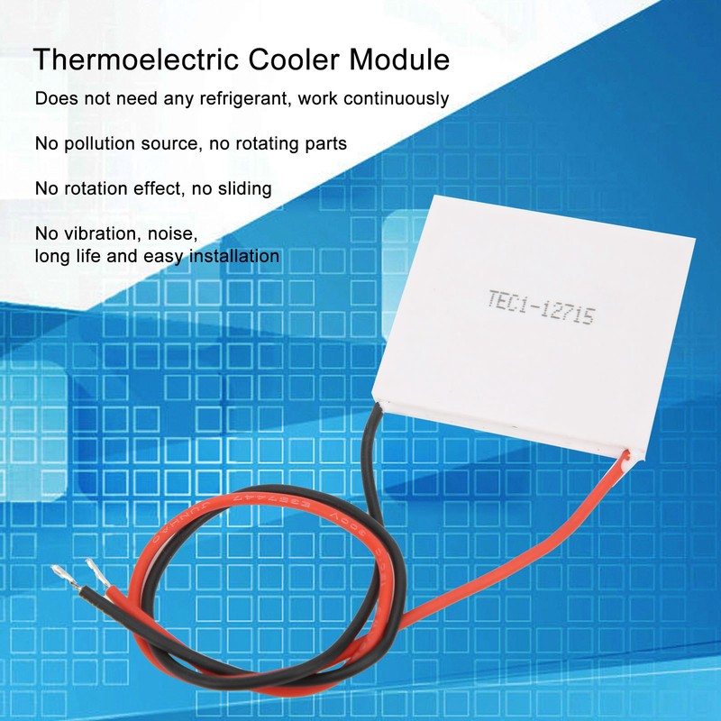 Thermoelectric Cooler Module Semiconductor Refrigeration Film TEC1‑12715 DC12V