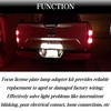 PMFCA 2Pcs Rear License Plate Light Connector Socket and Plug
