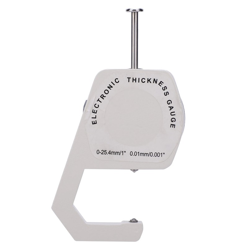 Digital Thickness Gauge Electronic 0‑25.4mm 0.01mm LCD Display Thickness Meter