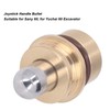4PCS Joystick Handle Button Head Rubber Sealing Metal Push Rod