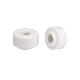 uxcell 10pcs Ceramic Insulator Bead 6mm X 16mm Round Shaped Insulation Bead for Heat Shrink Tubing Heating Wire