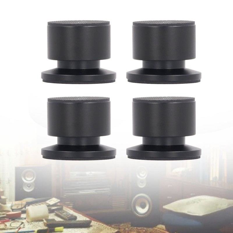 4 Sets Speaker Isolation Stand Feet Pad Shockproof Antislip Speaker