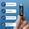 TenderGentle Double AA Batteries Case of 144 - Alkaline AA