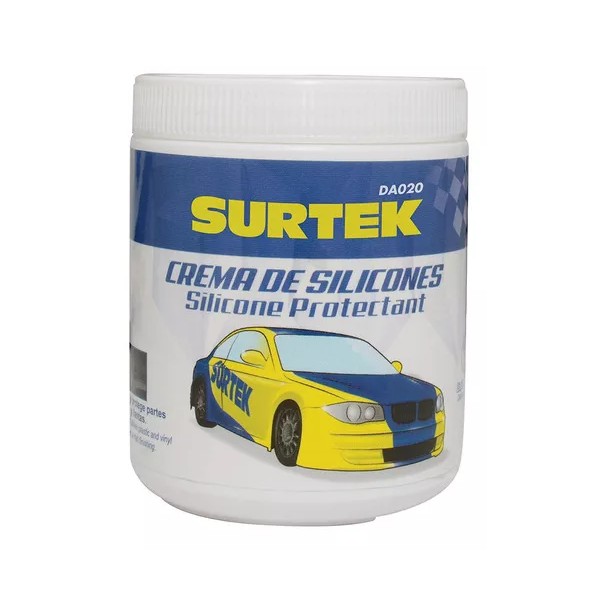 Surtek Crema Silicones Limpiadora Lubricante Mate 300ml Auto Surtek Color No Especifica