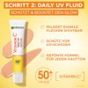 Garnier Gesichtspflege-Set f√ºr mehr Glow und mit LSF 50+, Mit