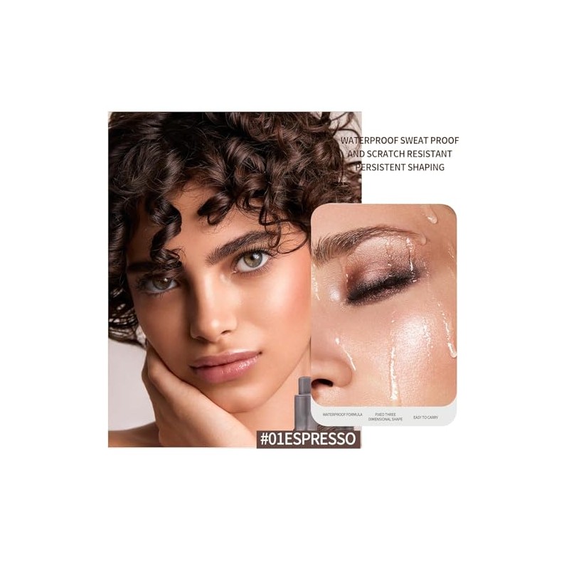 Lapiz De Cejas Gel Para Cejas Angled Brush & Dip,Pincel