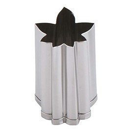 Endoshoji BNK6704 Vegetable Cutter, Commercial Use, Autumn Leaves Shaped, Small, 18-8 Stainless Steel, Made in Japan