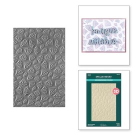Spellbinders Born to Sparkle 3D Embossing Folder from The Bougie Birthday Collection by Nina Boettcher