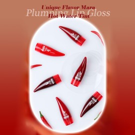 EnMart 6 Pcs Plumping Lip Gloss, Lip Tint, Lip Glaze, Long Lasting Waterproof Lipstick, Lip Satin, Lip Oil Moisturizing, Red Pink Brown Neutral Lip Lacquer for Teen Girls, Mum Christmas Gift Makeup