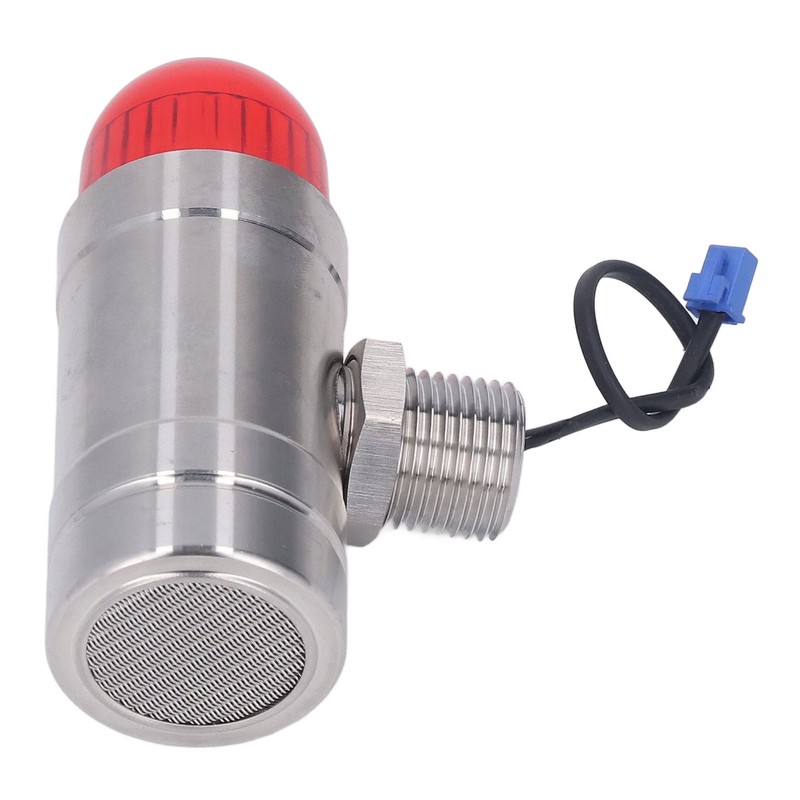 G1/2 Thread Sound Light Alarm Lamp Stainless Steel Waterproof Anti