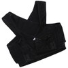 Chest Brace Up Women Breast Support Black Bra Shapewear Vest