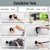 NiceCho 16" to 28" Long Window Curtain Rod Sturdy hanger