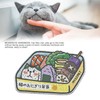 Cat Litter Mat Prevent Slip Cute Shape Soft Environmental Protection