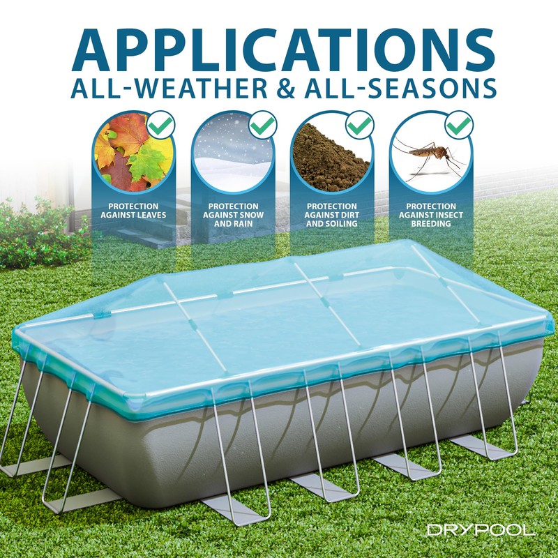 Rain, Winter and Dirt Protection for Your Pool and Cover