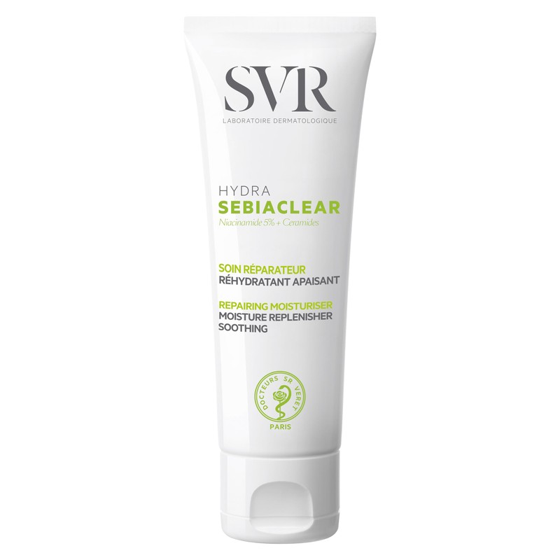 SVR Sebiaclear Hydra Crema Hidratante Reparadora para Piel con Tendencia