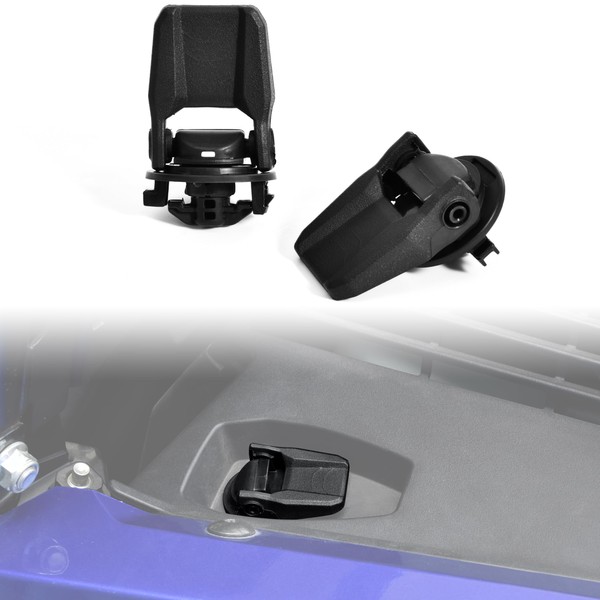SAUTVS Hood Storage Flip Latch Lever Locks for Yamaha Viking