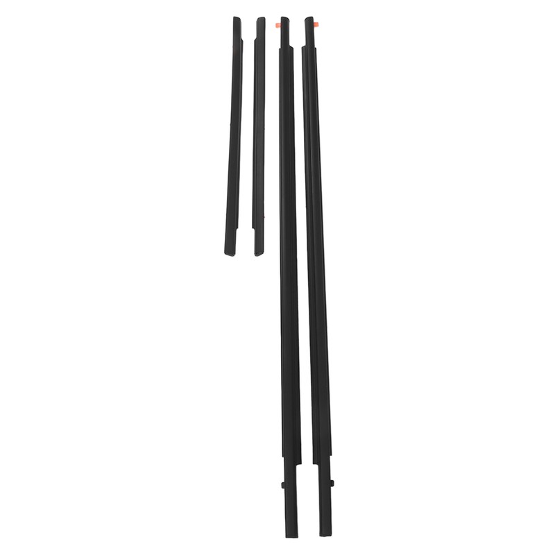 4Pcs Car Window Seal Stripe 68161‑35073 Replacement For Toyota FJ