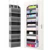 YMCLUB Over the Door Organizer, 5 Shelf Hanging Storage with