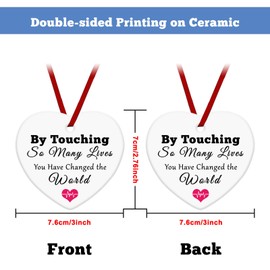 Nurse Instructor Gifts Nurse Ceramic Hanging Nurse Gifts for RN Nurses Thank You Gifts Appreciation Gift Ceramic Hanging Decoration Birthday Retirement Gifts for Nursing Student Nurse Practitioner