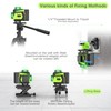 16 Line Laser Level 360 Self Leveling, 4x360°Professional 4D Green