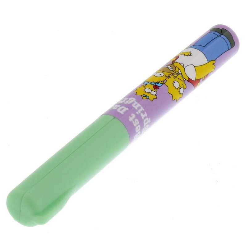Sunstar Stationery Simpsons Scissors Portable Sticky Compact Family S3719359