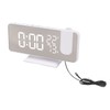 FM Radio LED Digital Smart Alarm Clock LED Digital Projection