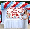 She's Ready to Pop Backdrop Coquette Retro Soda Baby Shower