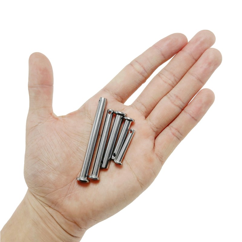 20 PCS 304 Stainless Steel Single Hole Clevis Pins,M4 M5