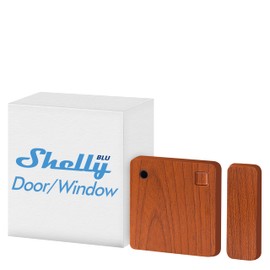 Shelly Blu Door/Window White - Smart Bluetooth-Operated Montion Sensor Alarm, Home Security Remote Control Detector, App alerts, Alexa & Google Home Compatibility, Scene activation, Lux Sensor