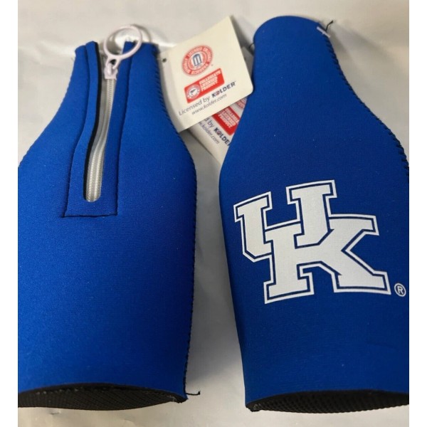 Kolder Kentucky Wildcats Zip - Up Bottle Koozie ( set