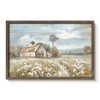 Barn Framed Wall Art Decor: Rustic Farmhouse Wooden Picture Country
