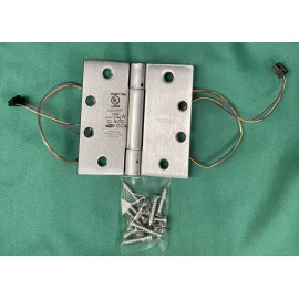 IVES Allegion Ives Concealed Electric Hinge 3CB1 4.5" x 4.5 652 CON TW4 US26D