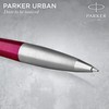 PARKER Urban Twist Ballpoint Pen | Vibrant Magenta with Chrome