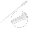 sourcing map Pack of 20 Plastic Disposable Pipettes, 10 ml,