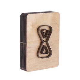 sourcing map Leather Cutting Die 2"x1"x0.35" Leather Metal Die Cutter Backpack Strap Stainless Steel Cutting Template Wooden Stamping Punching Tool for DIY Leather Crafts Making