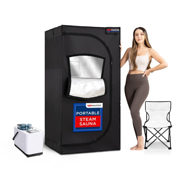 TopMaster Portable Sauna Steam Tent - Full Size Home Personal