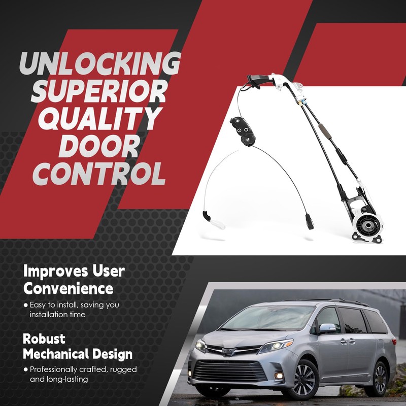 Nakkaa Sliding Door Cable Passenger Right Side Compatible with Sienna