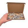 (Pack of 50 pcs) Metal Roofing Screws, 4.8 x 35