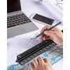 Architectural Scale Ruler 3 Pack Aluminum Triangular Ruler 12 Inch