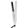 Professional Electric Hair Straightening Curling Iron DualUse Hair Straightener (White