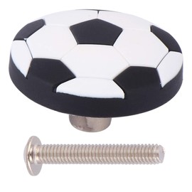 Beavorty 4 Pcs Cabinet Handle knob Drawer Handles Wardrobe Football Cabinet knobs Drawer pulls Soccer knobs Door knob Simple Child Pill Door