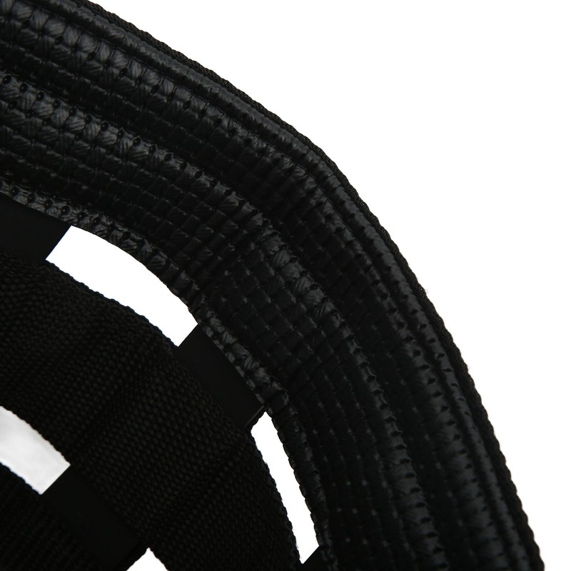 Black Horse Grazing Muzzle Easy Breathe Horse Mouth Cover with