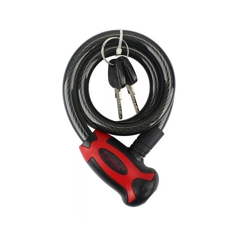 Santul Candado De Cable 80 Cm, 1/2'' Para Moto Y