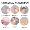 MOYOU LONDON PeachI 01 Semi-Cured UV Gel Strips - Pack