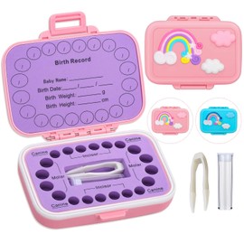 Soportes de dientes para recuerdo de niños, caja de recuerdo de dientes de bebé, protector de dientes, contenedor de dientes para dientes perdidos, soporte de almacenamiento de dientes para hada de