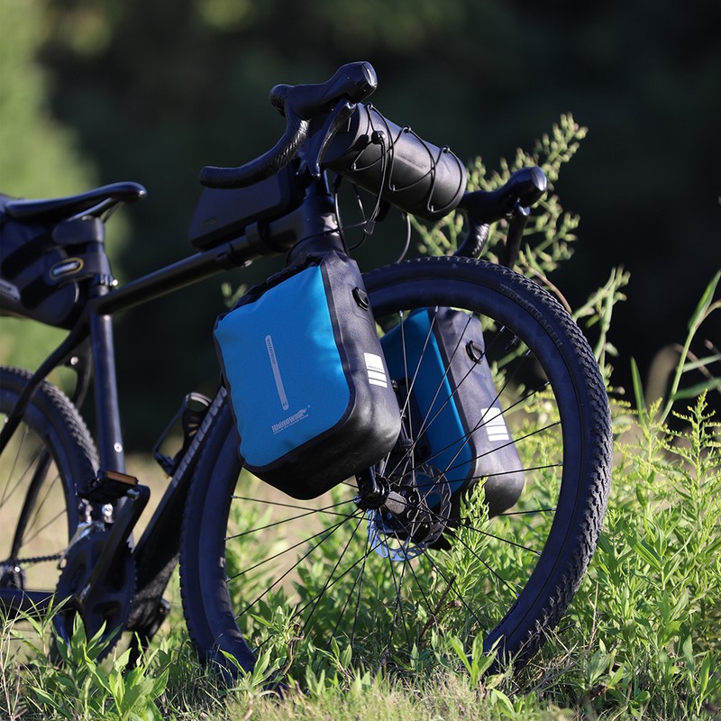 6L Bike Quick Release Bike Front Fork Bag Waterproof Cycle