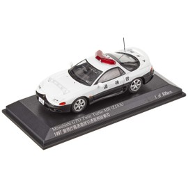 RAI'S 1/43 Mitsubishi GTO Twin Turbo MR (Z15A) 1997 Metropolitan Police Department Highway Traffic Police Corps Vehicle (Speed 10) Finished Product