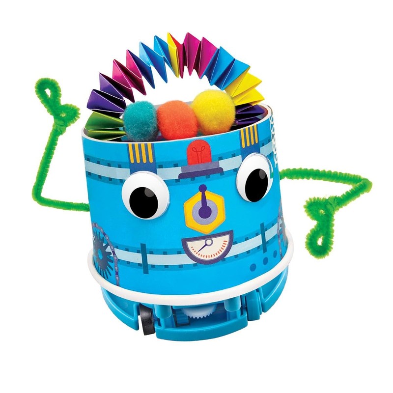 4M 404920 Thinking Kits-Motorised Paper Cup Robot-Science and Activty for