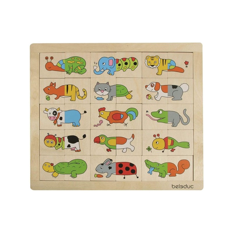 Beleduc 11006 Match and Mix Animals