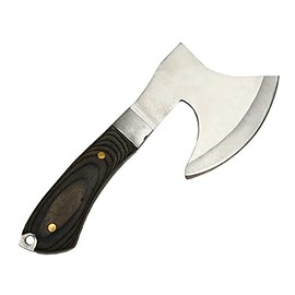 waku fimac firewood splitting axe, strongest hand axe, one piece, solo camping, cover included, hatchet, bonfire outdoor